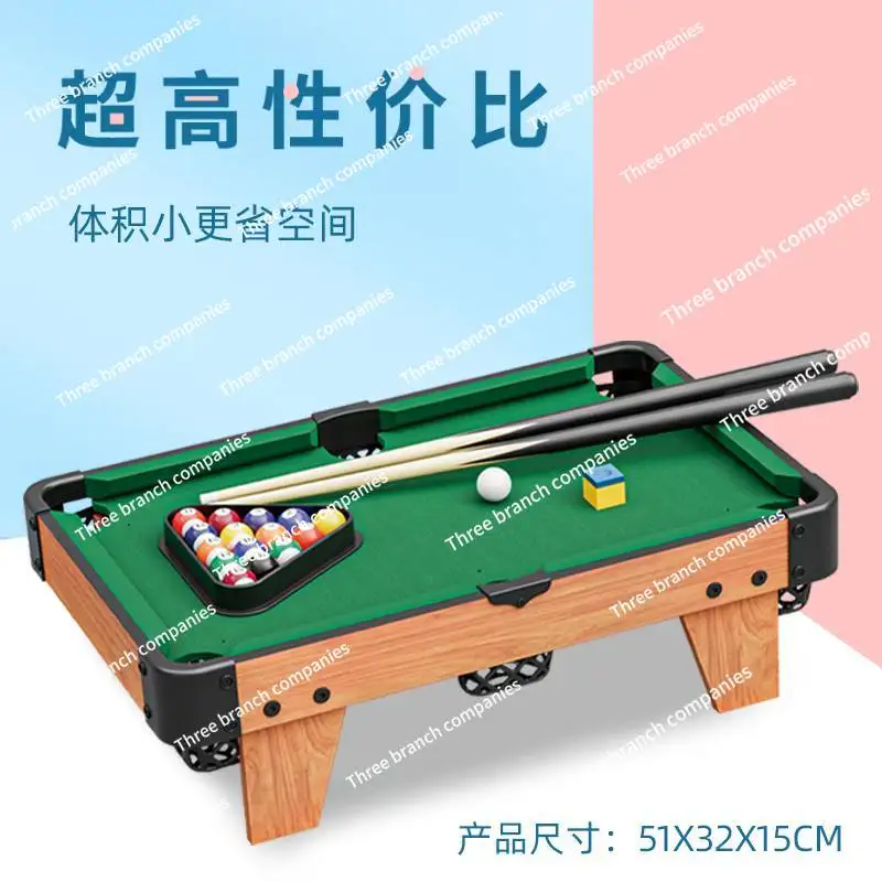 Children's Home Small Desktop, Mini Table, Parent-Child Interactive, Boy Toys Indoor Family Billiards Table