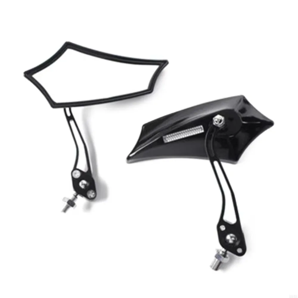 

HD Glass Motorcycle Rearview Mirror 360 Degree Universal Car Rear View Mirror Wide Angle Safety Reversing Auxiliary Mirror