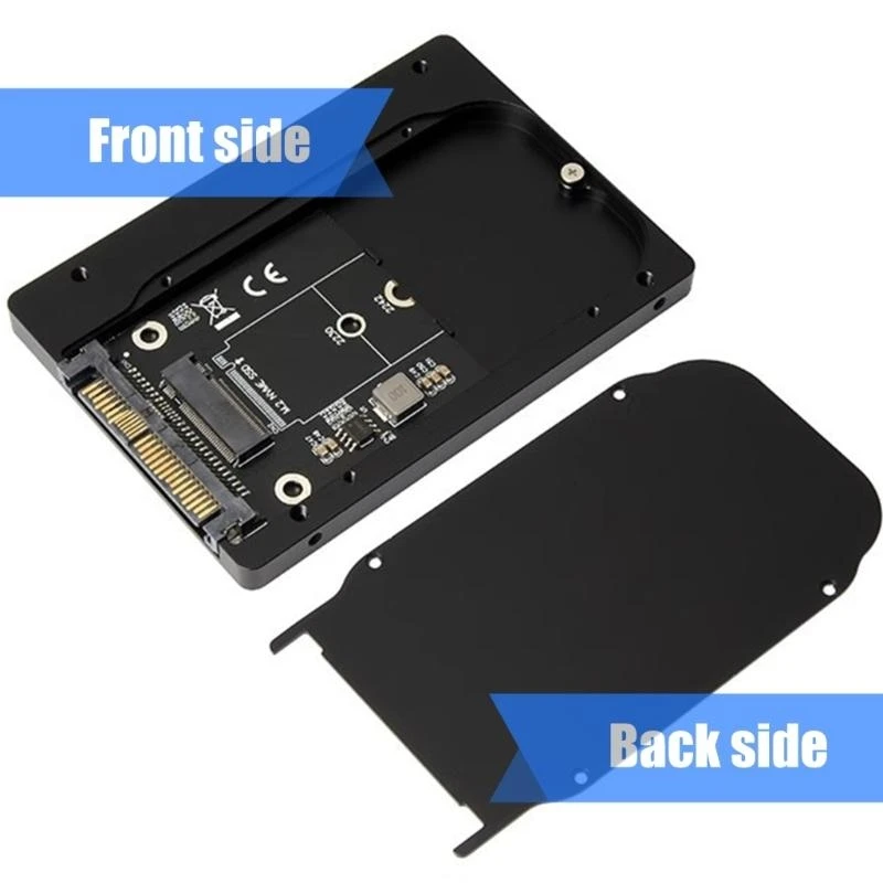 SFF 8639 to PCIe 3.0 NVMe Disk Adapter Aluminum Enclosure for 2.5in Hard Disk Replacement System Integration Stable Fast