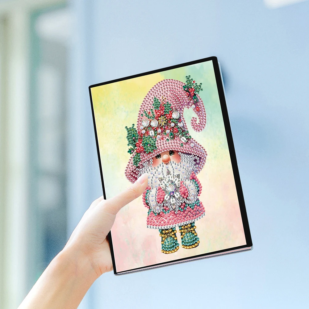 Goblin Special Shaped Rhinestone Art Hand Craft Kit 50 Pages Diamond Painting Journal Notebook for Birthdays Or Christmas Gifts