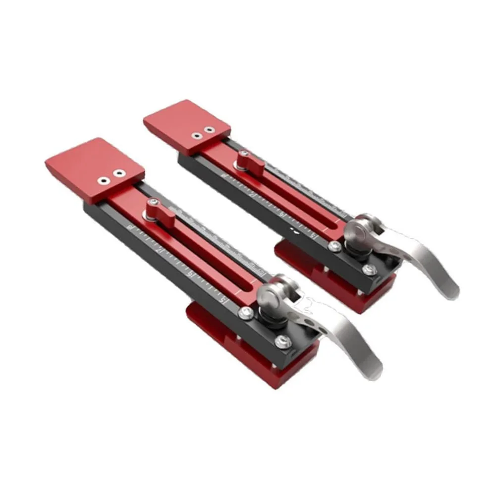Aluminum Wall Panel Install Tool with Dual-Scale Engraving for Measuring Distances Between Panels in Both Units