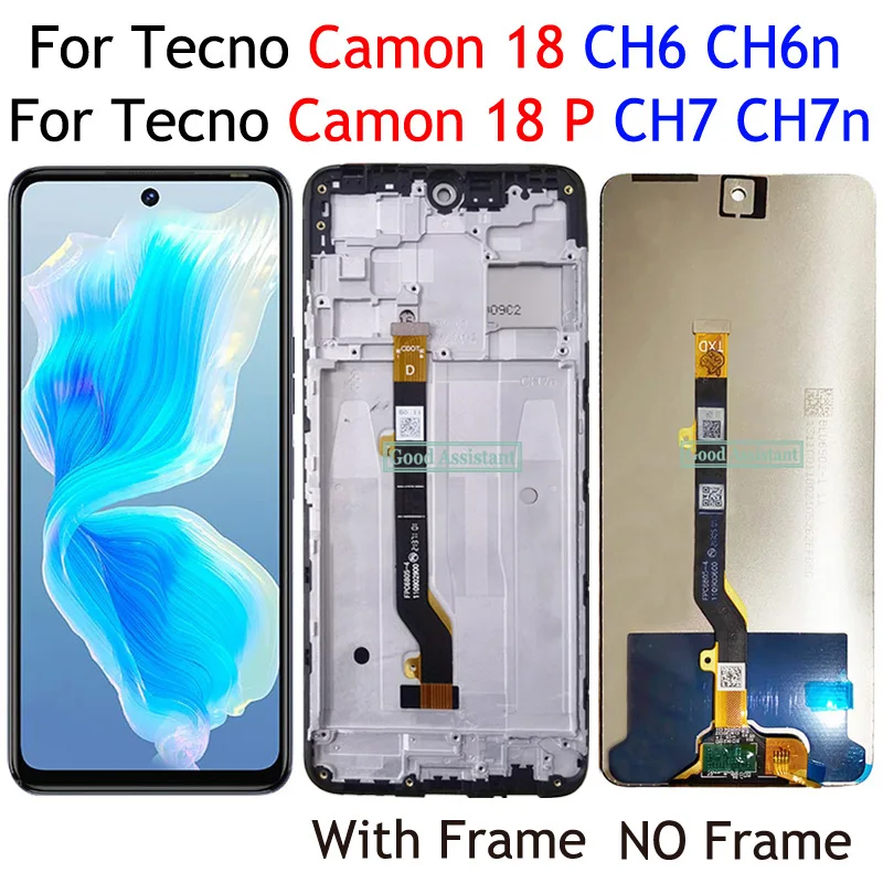 استبدال شاشة لمس LCD لجهاز Tecno Camon 18 CH6: دليل شامل لاختيار أفضل خيار للإصلاح