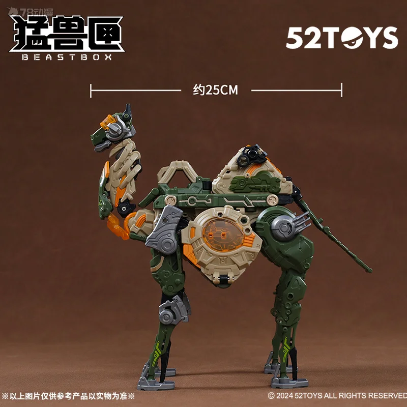 52TOYS Oryginalna Seria BEASTBOX Klan Ogromnych Pazurów BB-65 Oasis Transformująca Się Figurka Mecha Kolekcjonerski Prezent dla Chłopców