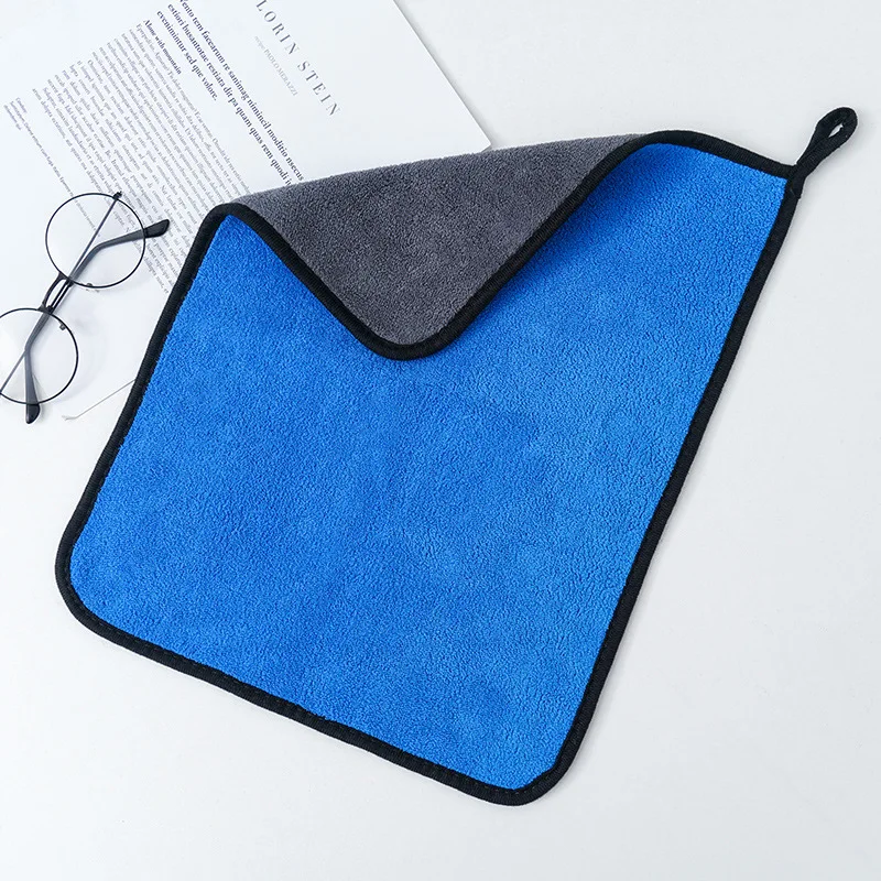 Microfiber Towel Car Interior Dry Cleaning Rag for Car Washing Tools Auto Detailing Kitchen Towels Home Appliance Wash Supplies