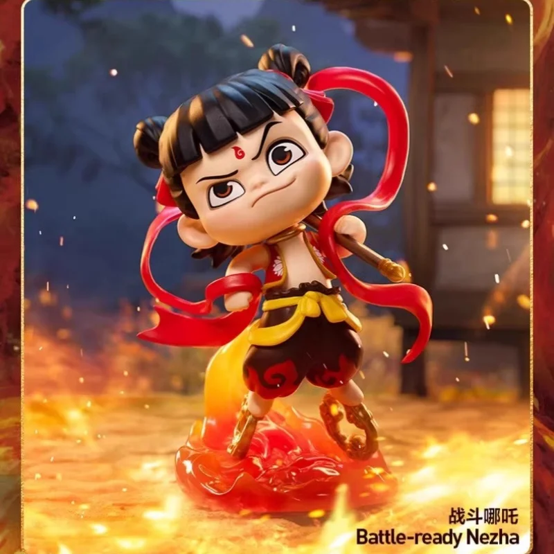 Presale Nezha2 Series Blind Box Nezha Anime Action Figure Guess Bag Cute Doll Mystery Box Collection Model Figurine Toys