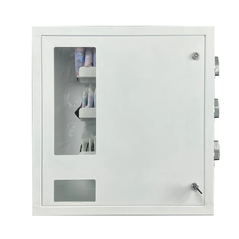 Mini Máquina Expendedora Combinada de Pared para Centros Comerciales, Operada con Monedas y Tarjetas, con Sistema de Pago por Código QR SDK y Token