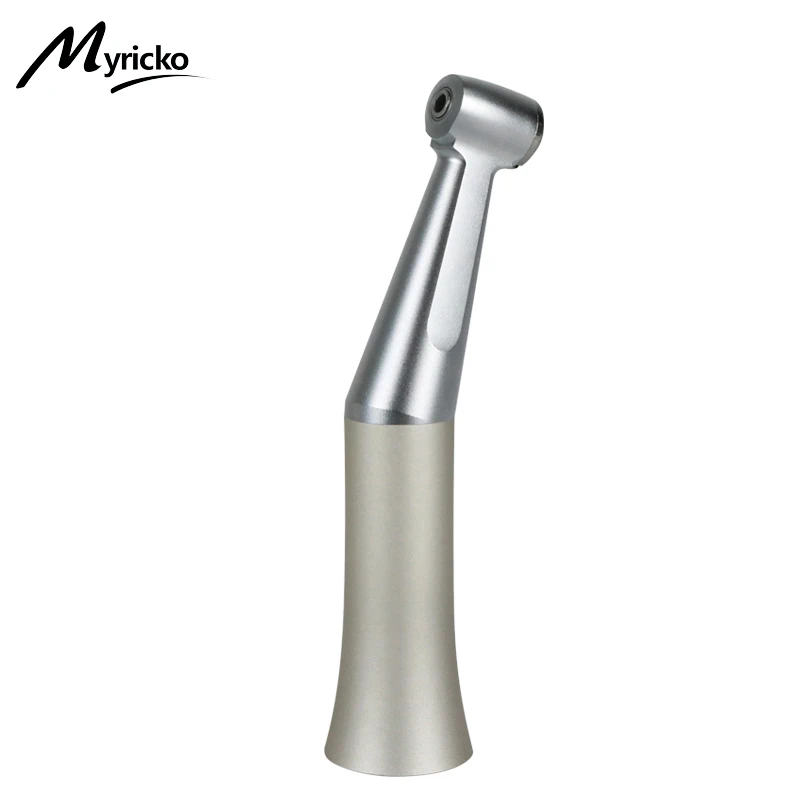 Myricko Dental Low Speed Handpiece external Water Spray Channel Contra Angle Push Button 2/4 Hole Airmotor Dentist Tools