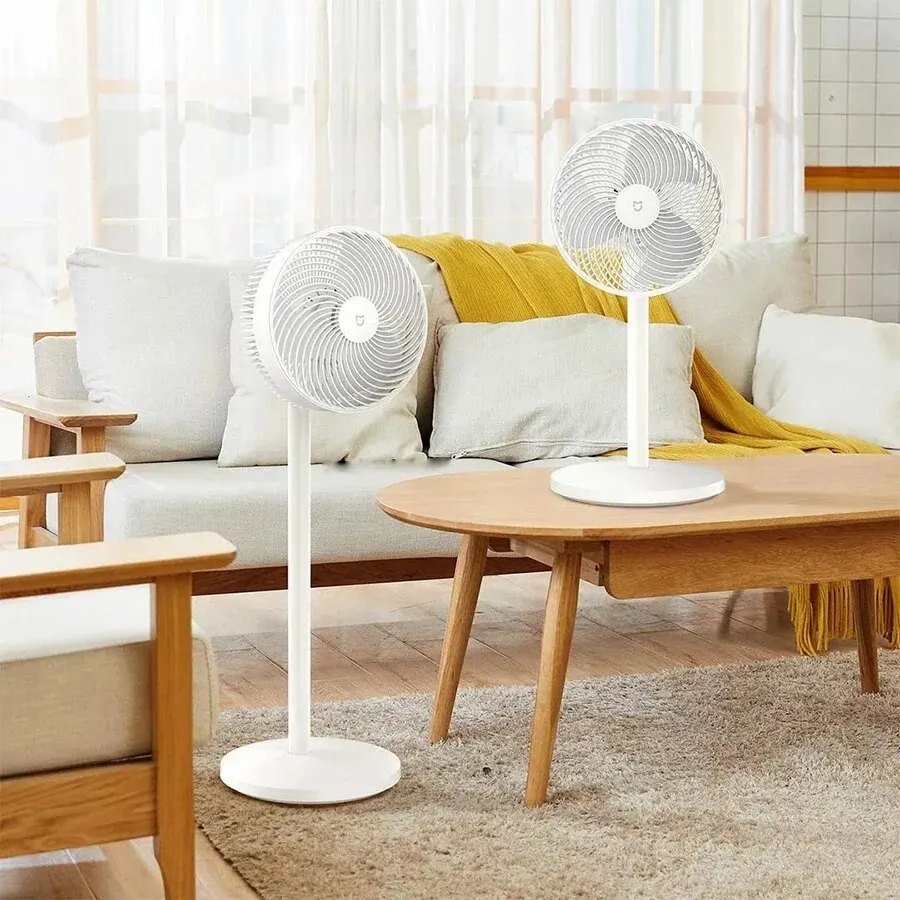 Mijia Smart Air DC Frequency Conversion Circulation Electric Floor Standing Fan Support Connection To MIHOME APP 2022