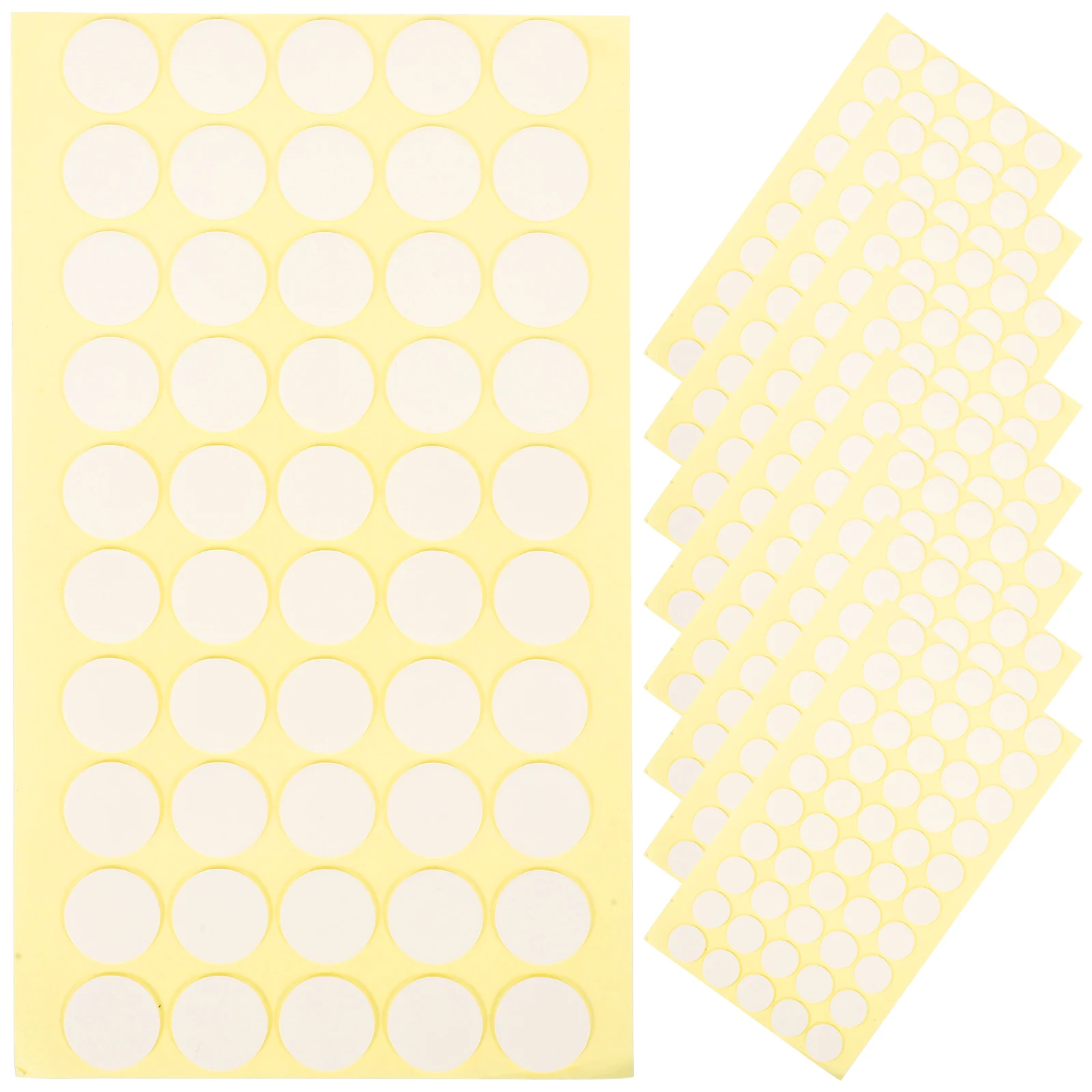 

500pcs Circular Dot Hook Tape 15mm Thick 08mm Safe Acrylic Double Sided Adhesive Stickers Party Craft Balloon Sticky Tools Clear