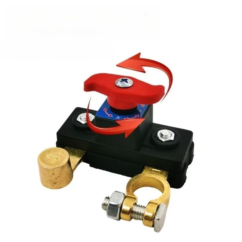 12V/24V  Car Battery Cut Off Switch Disconnect Automatic Circuit Breaker Anti-Leakage Switch Isolator for Truck Terminal Post
