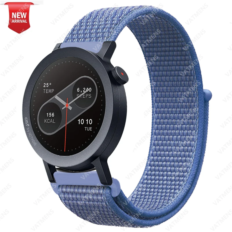 Watch Pro 2-Armband für CMF Watch Pro 2 Ersatz-Smartwatch-Armband, Nylon-Sport-Loop-Armband, Correa-Band – Detail 30