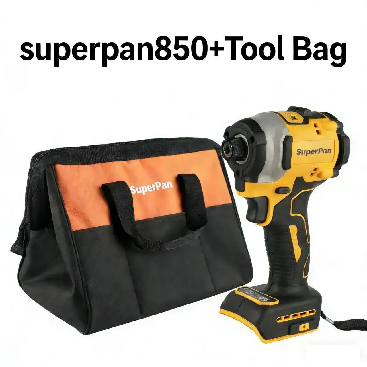 

Superpan Lithium Brushless Motor Screwdriver Electrictools kit set Hand Drill Impact Drill Combination Kit DCD850 power tools