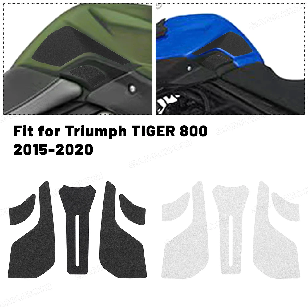 

Anti Slip Knee Grip Decal fit for Triumph TIGER 800 XR XRX XRT XCX XCA XC 2015-2020 Motorcycle Side Tank Pad Sticker