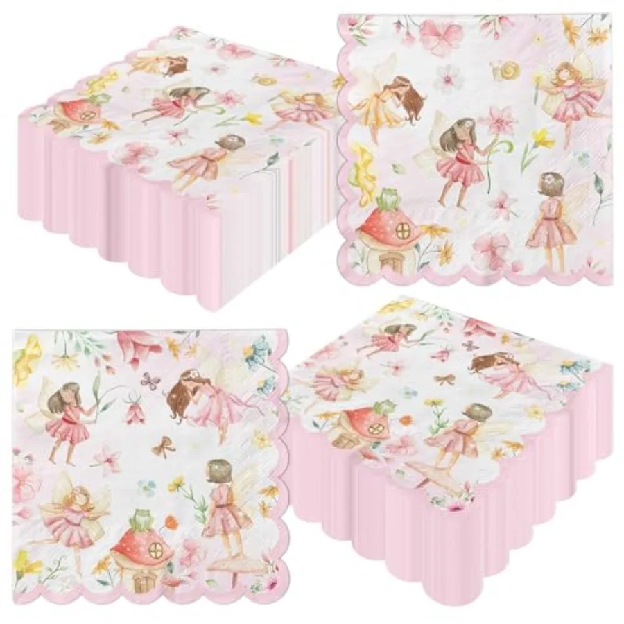 

Fairy Birthday Decorations pkins50pcs Fairy Garden Party Paper pkins Fairy 1st Birthday Party Decorations For Fairies Party Sup