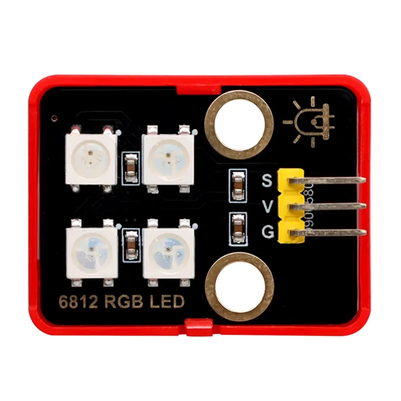 

Ingenious-6812 RGB Module For Arduino Compatibility With Lego DIY Electronic Building Blocks