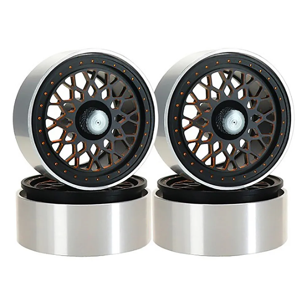 

High Quality 1.9 Inch Wheel Hub Alloy Metal Wheel Hub Simulation Climbing Car for 1/10 SCX10 KM2 TRX4 RC Car Upgrade Accessories