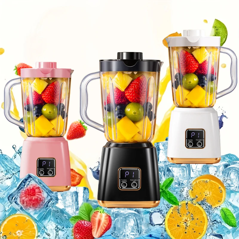 Exprimidor de frutas pequeño para el hogar, utilizado para preparar batidos y malteadas, que proporciona nutrición instantánea.