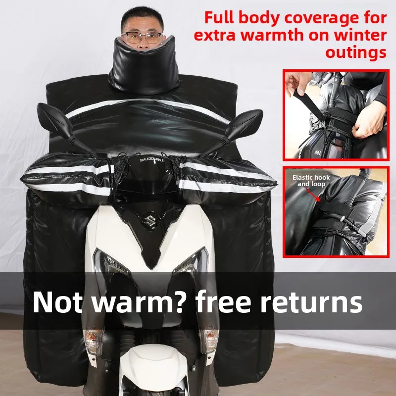 دراجة نارية الدراجات البخارية غطاء الزجاج الأمامي الباردة واقية الساق الركبة بطانية رشاقته دفئا مقاوم للماء يندبروف الشتاء لحاف الركبة الخصر الساق #3