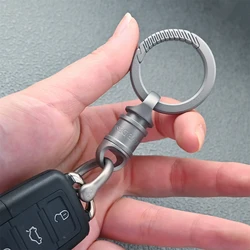 High End All Titanium Combination Key Chain Men's Super Light Waist Hang Car Keychain key Ring Can Quick Disassembly Accessories
