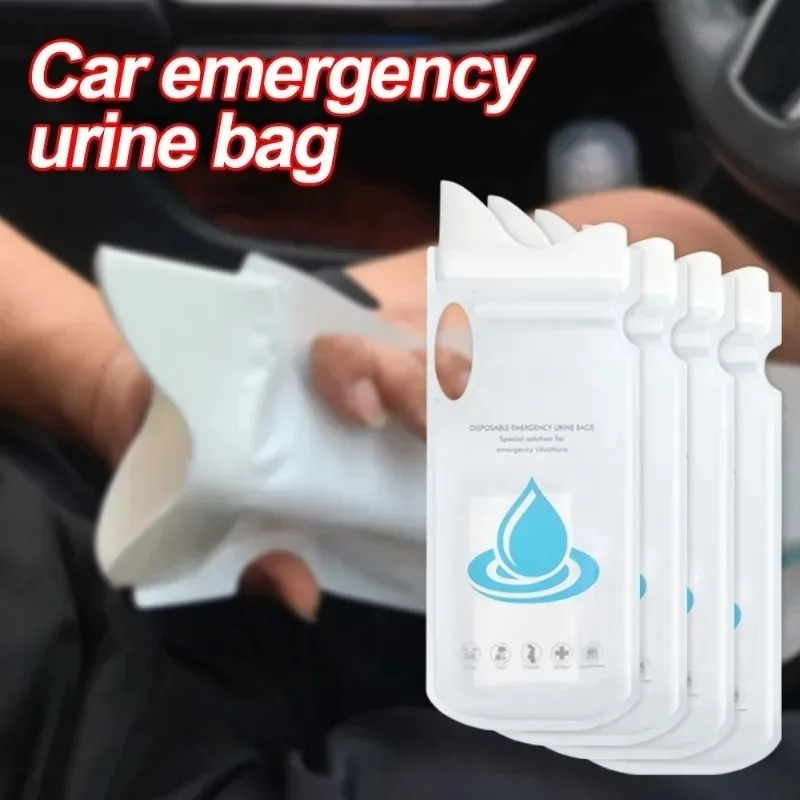 Portable Car Emergency Urine Bag Large Capacity Cars Urine Pot Disposable Home Dual-use Emergency Urination Special Hygiene Bag