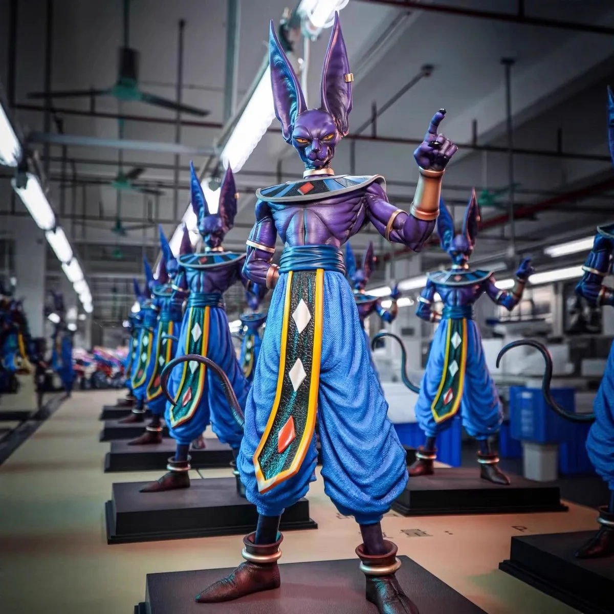 

Hot Jt Dragon Ball Destruction God Beerus Oversized Gk Statue Anime Collectible Desktop Display Decortoy Figure For Anime Fans