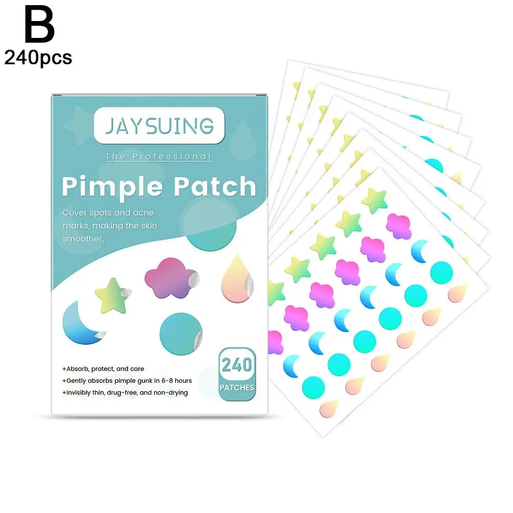 New Acne brufolo Patch adesivi per l'acne Spot invisibile Blemish correttore facciale Patch idrocolloide comedone maschera per l'acne rimuovere G5A1