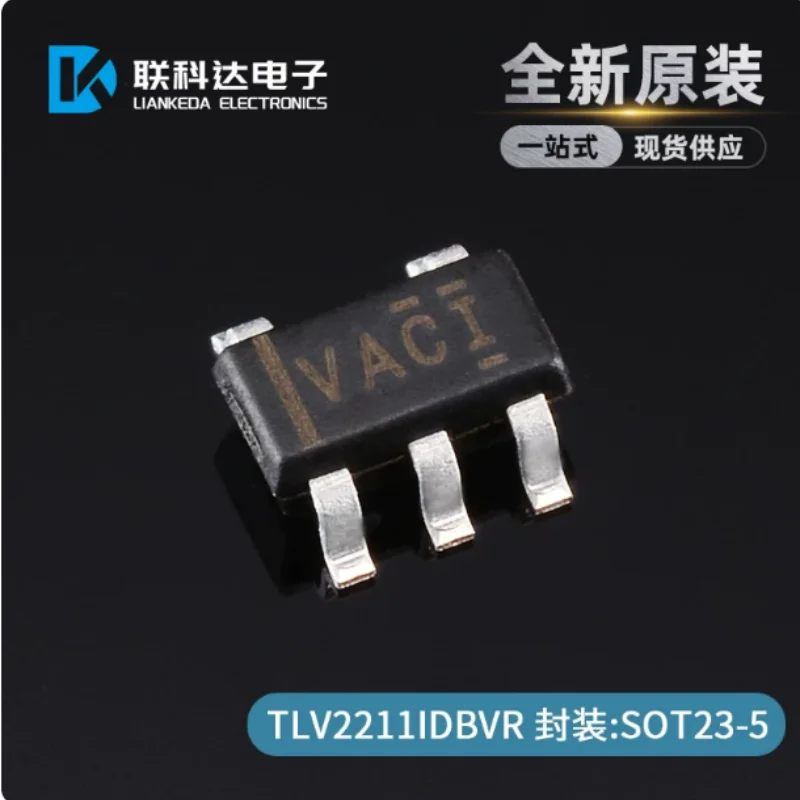 TLV2211IDBVR TLV2211 silk screen VACI operational amplifier SOT23-5 brand new original