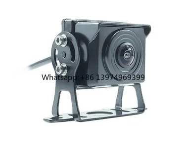 Metal Black AHD 1080P 2MP 110 Degree View Angle Square Starlight Reverse Camera IP69K Waterproof Voice Interaction