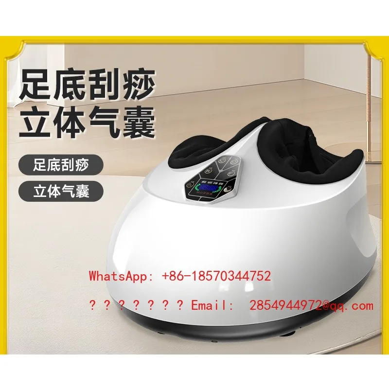 New Fully Automatic Foot Massager Full Wrap Design Airbag Kneading Heating Foot Massage Machine for Household