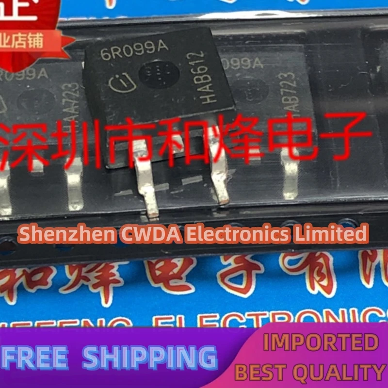 10PCS-20PCS  6R099A IPB60R099CPA  TO-263 600V 31A   In Stock Can Be Purchased