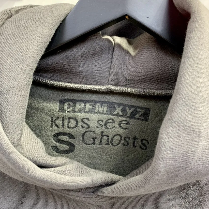 Oversized 2023 Winter CPFM.XYZ Kanye West Hoodie Men Women Top Quality Sweatshirt Puff Print Lucky Me I See Ghosts Pullover