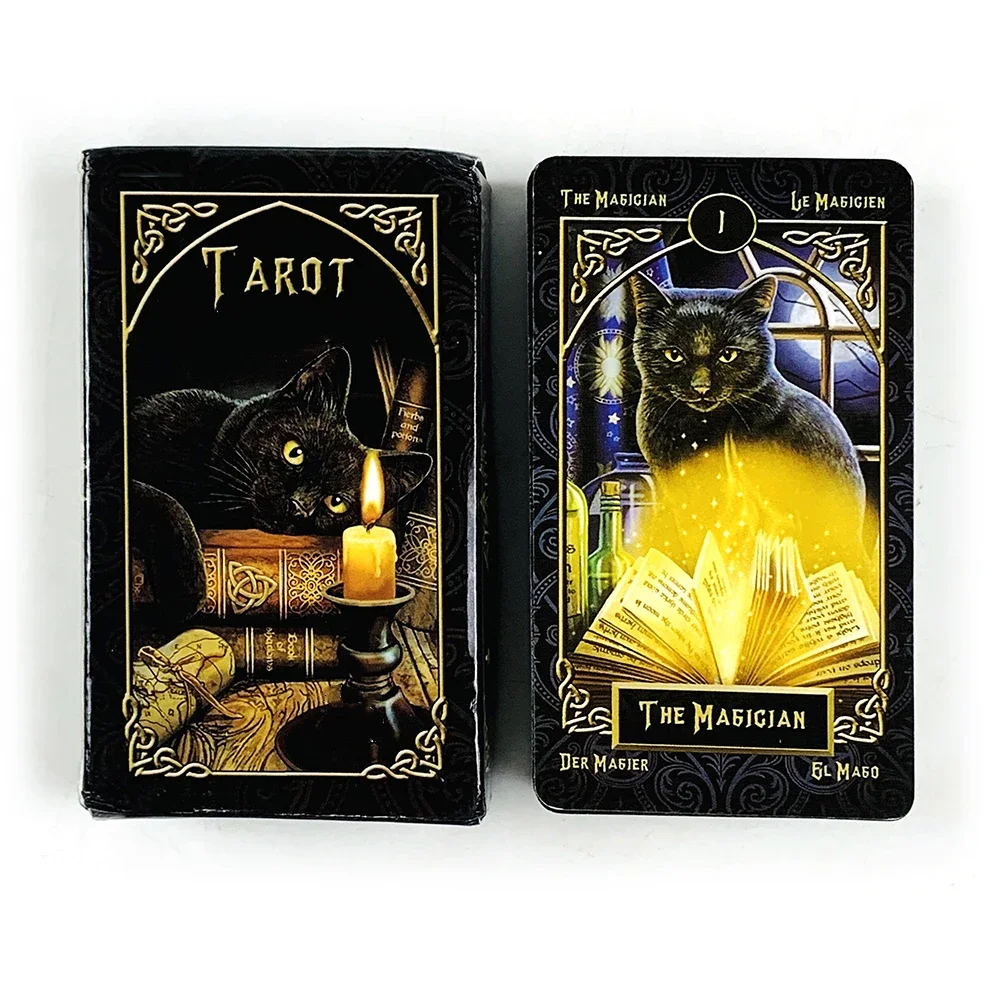 Tarotkarten Mysterious Animal Magic Divination Edition Brettspiele, spirituelle Anleitung, für Sammler und zum Verschenken