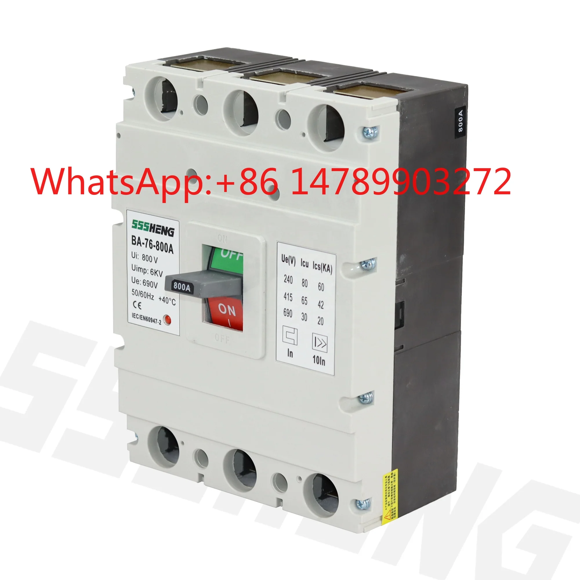 VA-76 BA-76 NM1-800S MCCB 800A 3P 65kA Cabinet Auto Distribution Switch