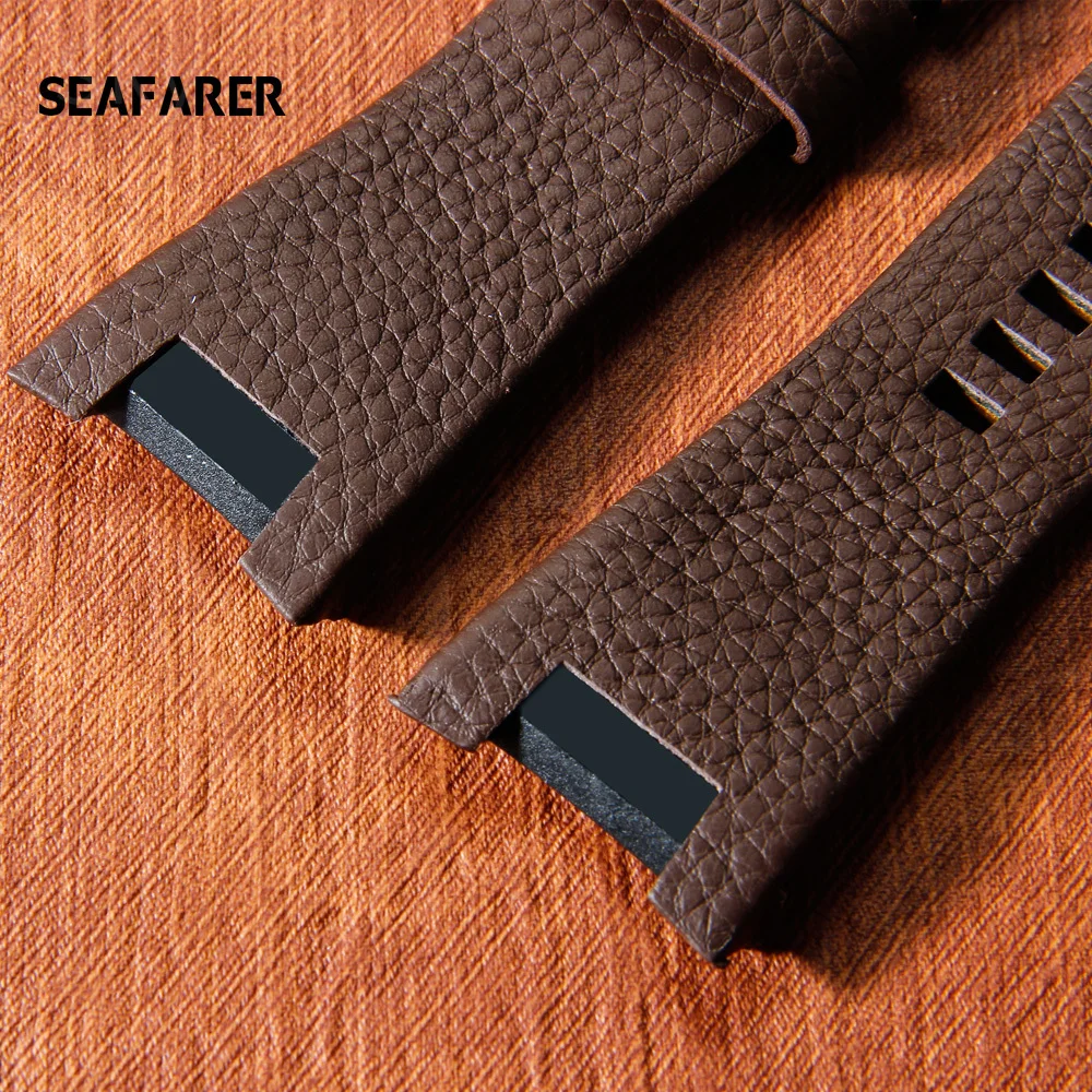 Genuine leather bracelet 32mm watchband for diesel watch strap wristwatches band for DZ1216 DZ1273 DZ4246 DZ4247 DZ287watch band