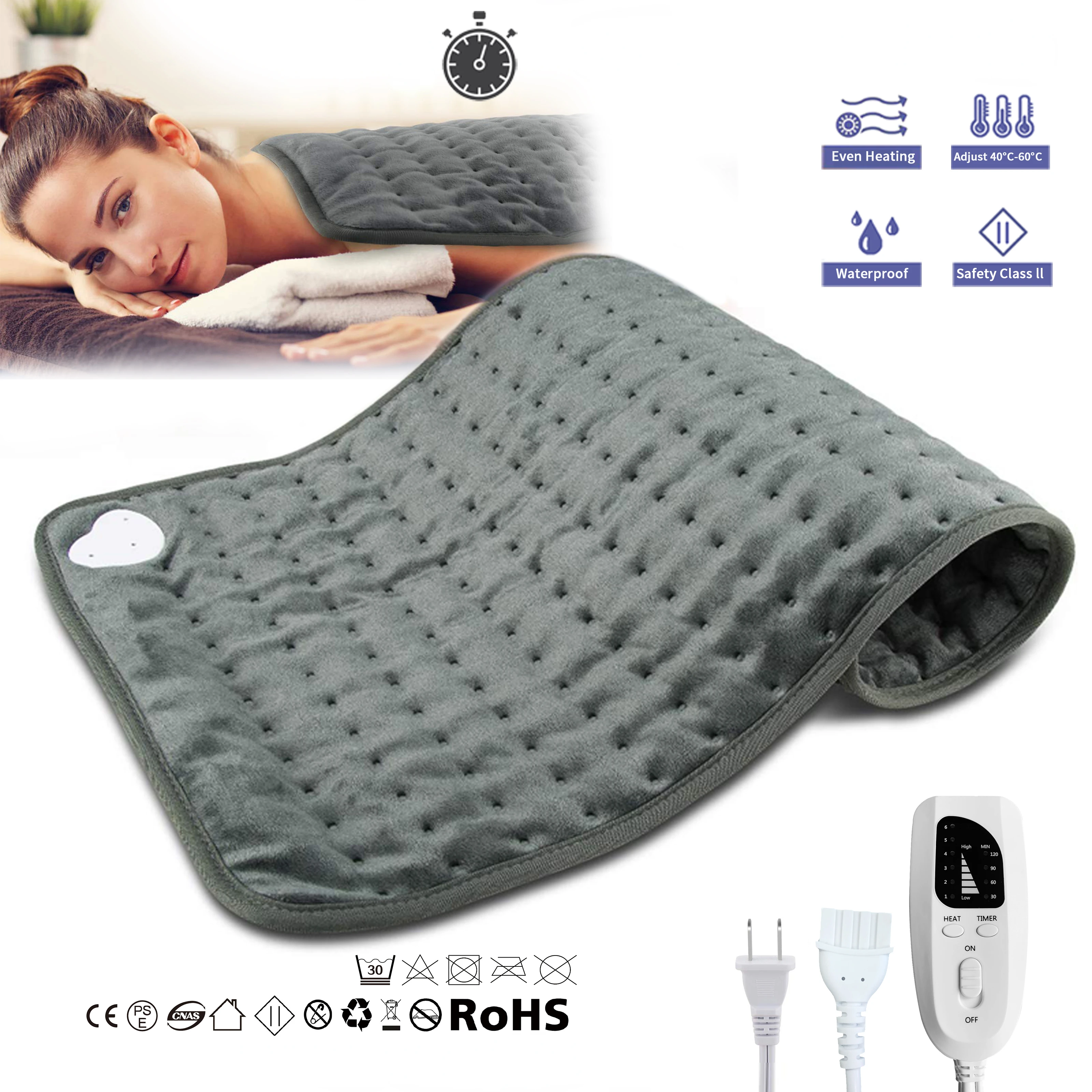 Household Far-infrared Hot Compress Physiotherapy Heating Pad Mini Electric Blanket Heating Blanket Electric MattressDirectSales