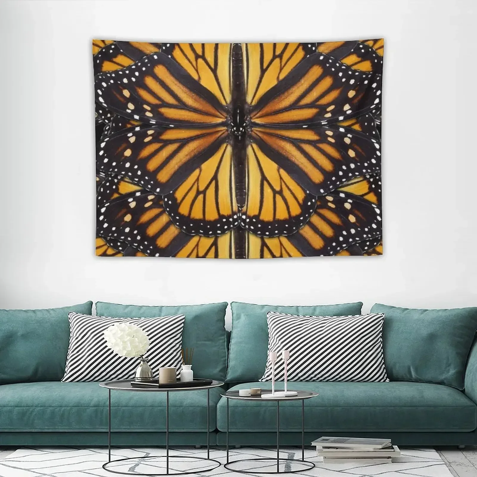 

Monarch Butterfly Mandala Tapestry Art Mural For Bedroom Cute Room Decor Home Decorations Tapestry