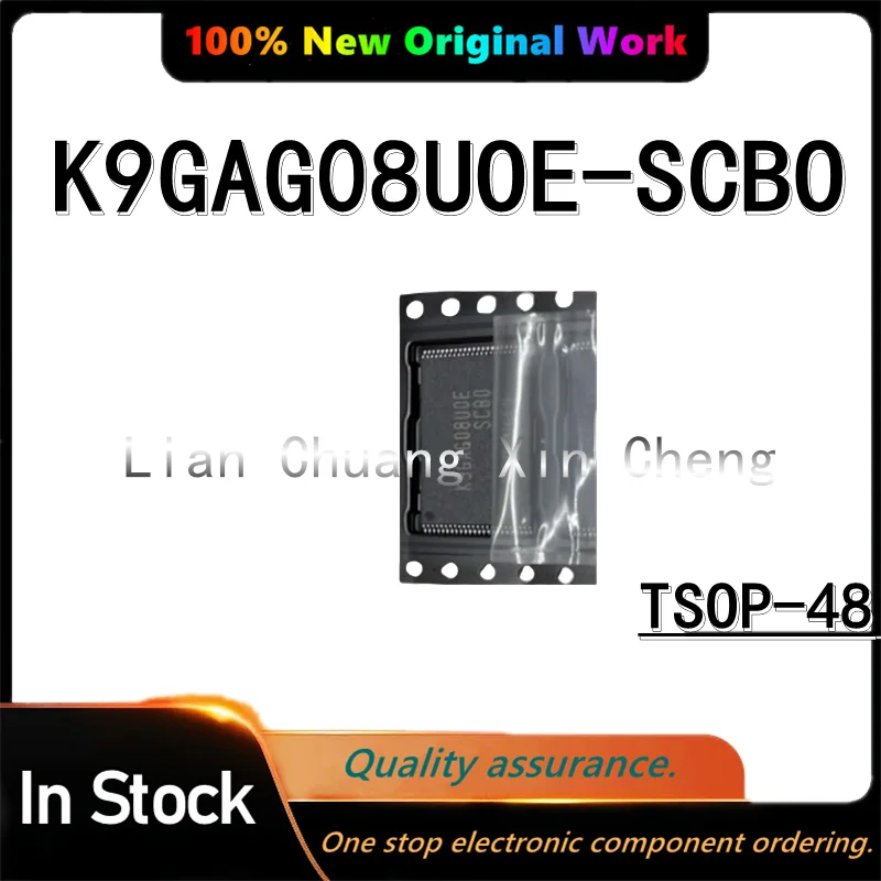 (5piece)100% Original K9GAG08UOE-SCBO K9GAG08UOE SCBO K9GAG08UOE SCB0 K9GAG08U0E SCB0 TSOP-48 Chipset In Stock