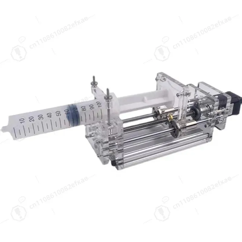 NEW 1‑150ML Desktop Micro Syringe Pump, Precision Electric Liquid Injection Propel Pump DC 12V for Lab Glue Dispensing