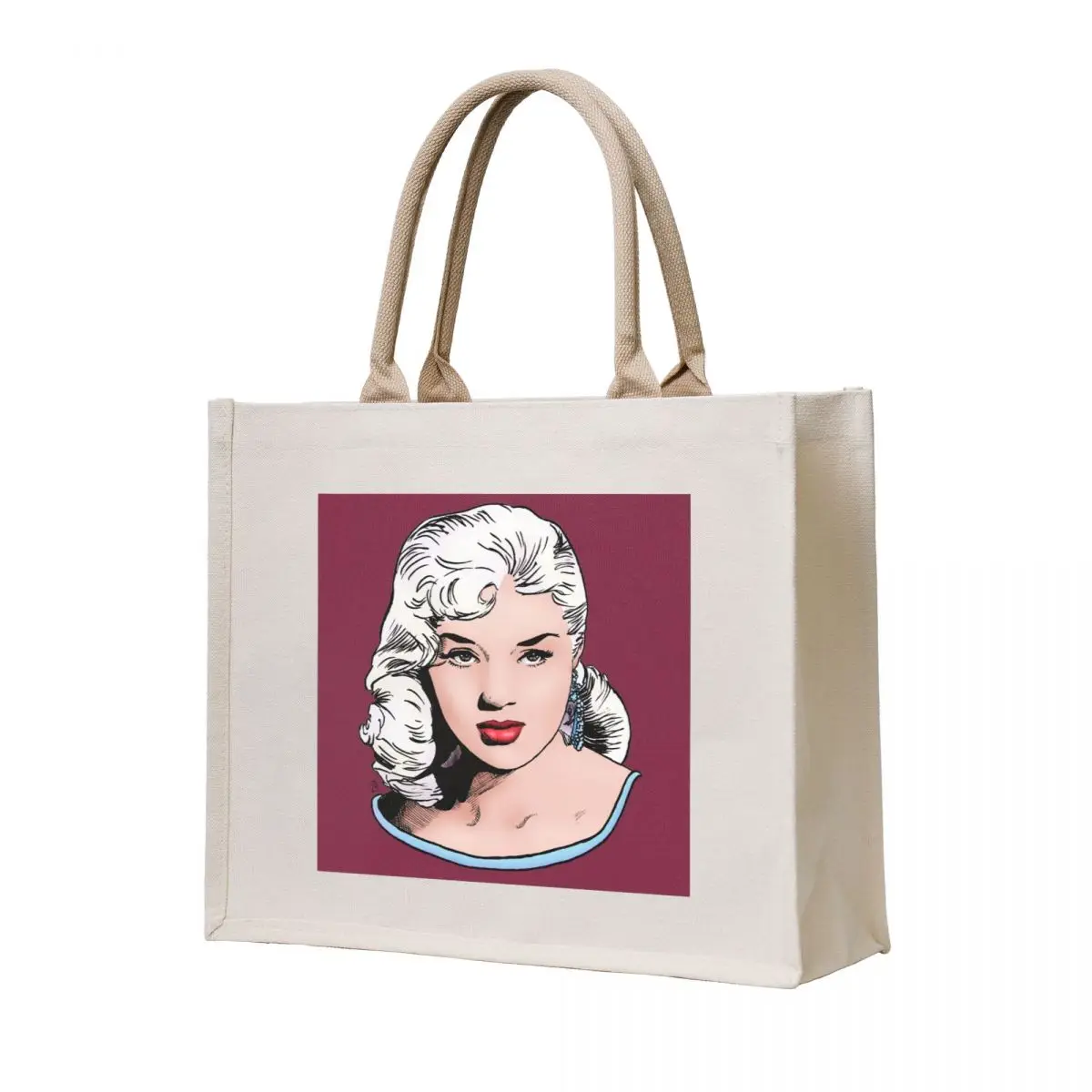 

Diana Dors. Tote Bag cute pouch bag Eco bag Portable shopping Women's handbag