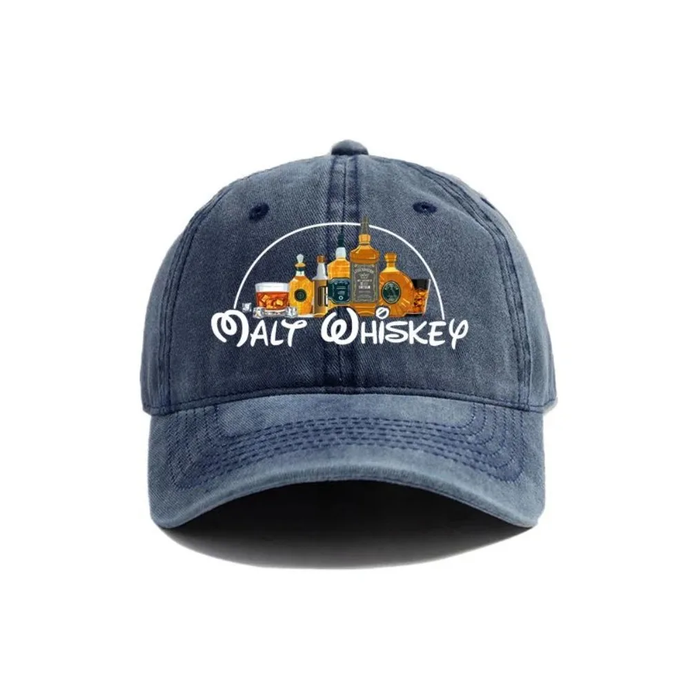 Nuovo berretto da whisky malto cappelli in difficoltà berretto da uomo retrò estate all'aperto regolabile divertente alcol ubriaco berretti da baseball cappello versatile