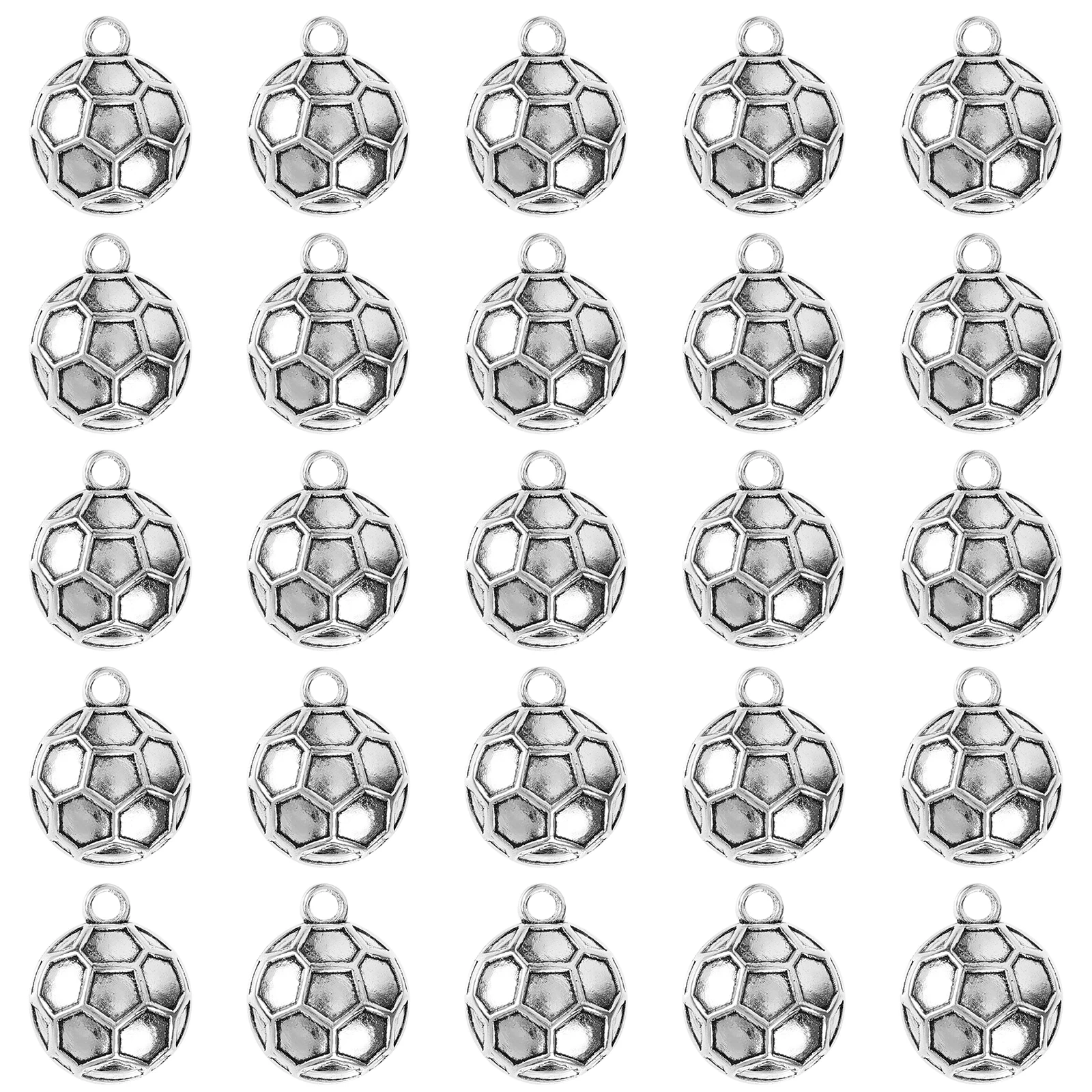 

100pcs Diy Handmade Accessory Necklace Bracelet Earring Jewelry Pendant Design Premium Alloy Lightweight Durable