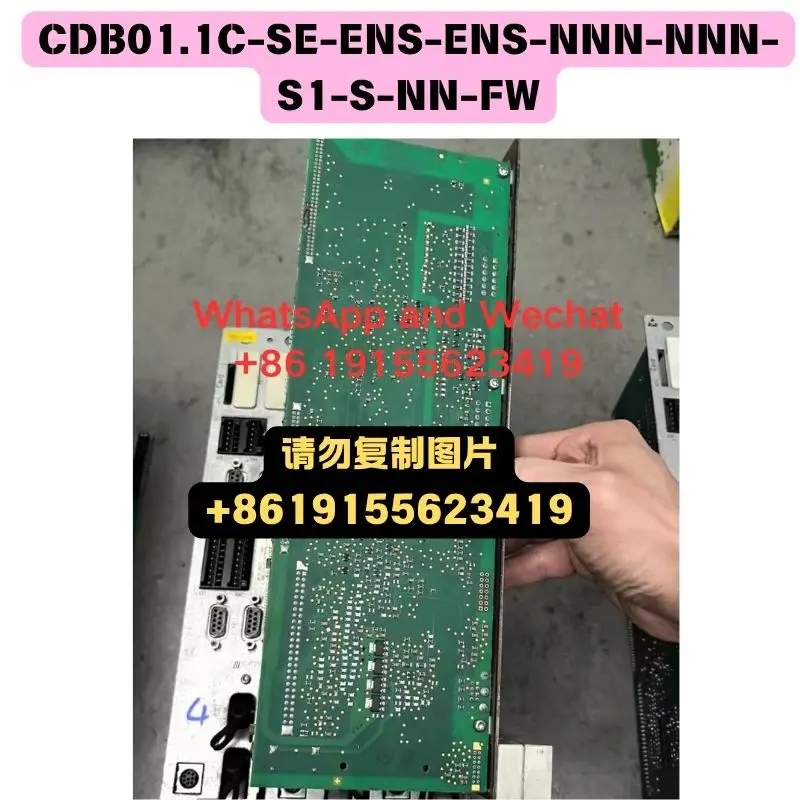 Usado CDB01.1C-SE-ENS-ENS-NNN-NNN-S1-S-NN-FW placa de eixo Teste funcional OK Entrega rápida