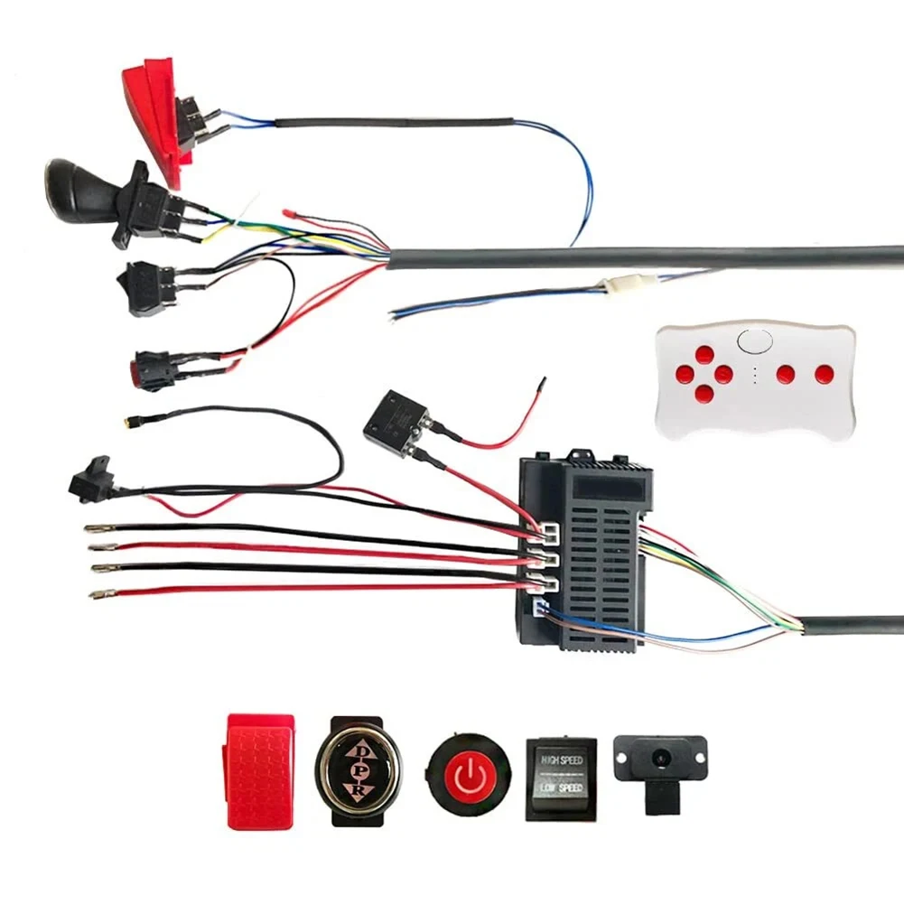 High Power Children's Electric Car Wiring Harness Kit 2.4G Remote Control Kit For Test Measurement Tool Accessory