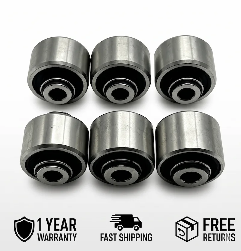 

5090072AD 6x Rear Suspension Knuckle Bushing Kit For 2014-2023 Jeep Cherokee KL Auto Replacement Parts