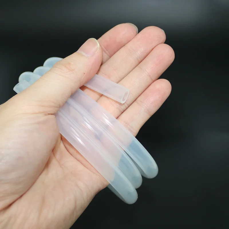 5/1M Silikon-transparenter Schlauch in Lebensmittelqualität für den Winter, für den Außenbereich, hohe Temperatur, ungiftig, 2, 3, 4, 5, 6, 7, 8, 9, 10, 12, 14 mm Silikonrohr – Detail 3