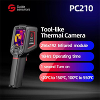 Guide PC210 Thermal Imager Resolution 256 x192 25Hz PCB Circuit Industrial Testing Floor Heating Tube Testing Infrared Camera