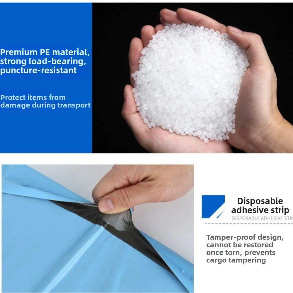 50pcs Opaque Express Mailing Pouch Waterproof Self Seal Courier Parcel Bag Thicken Thickened Shipping Bag Mailing Envelopes