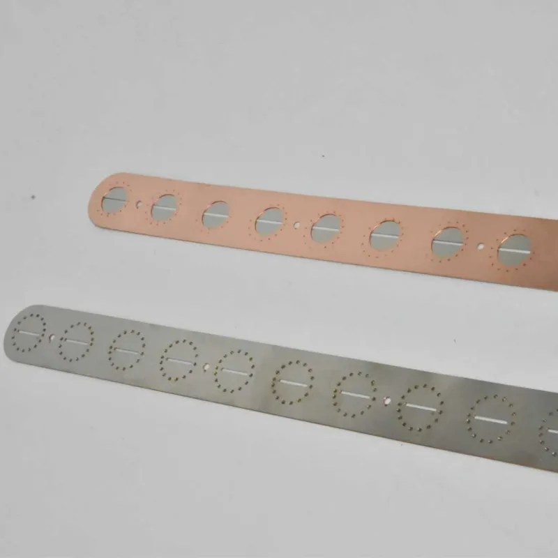 0.3mm Thick Copper-Nickel Composite Strip Battery Connection Piece Freely Cut for Use Cell Length 21.4mm by 800mm 20pcs D - view 5