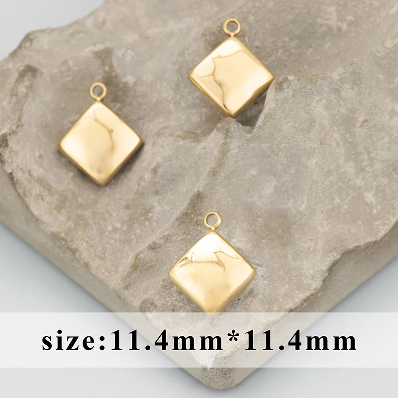 Assoonas, 6 Stück/Set, MH81, Schmuckzubehör, 316L-Edelstahl, Dekorationsartikel, Anhänger, DIY-Anhänger, Schmuckherstellung – Detail 2