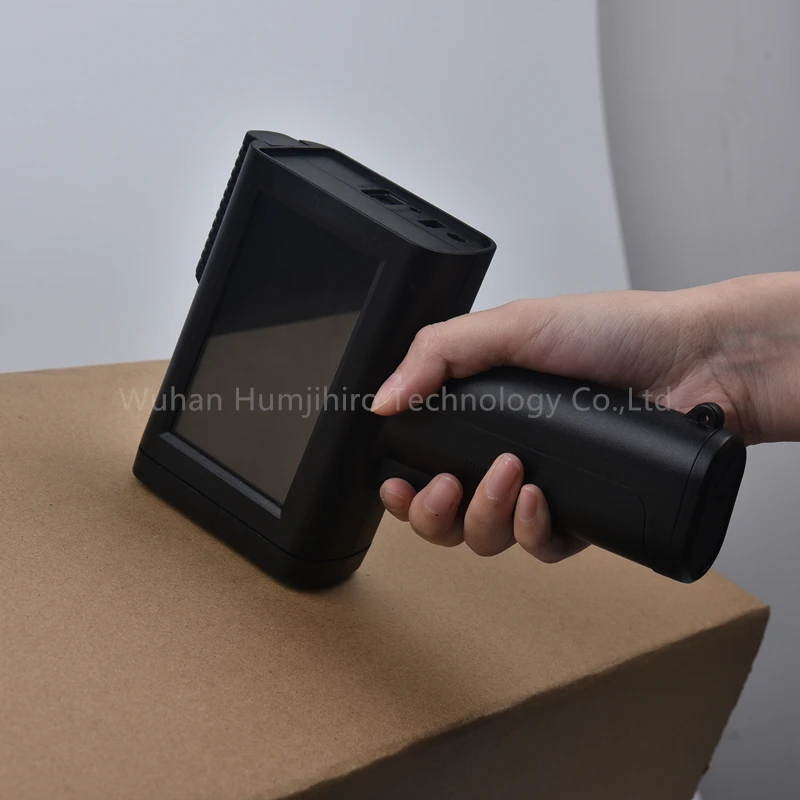 23 Languages 12.7mm Handheld Thermal Inkjet Printer Variable QR Barcode Code Date Number Logo ExpiryDate Mobile Portable Printer